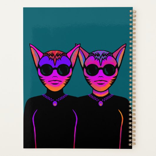 Feline Character プランナー手帳 (裏面)