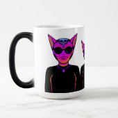 Feline character モーフィングマグカップ (左)