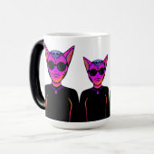 Feline character モーフィングマグカップ (正面左)