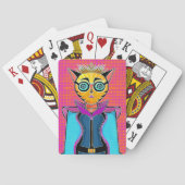 Feline character design トランプ (裏面)