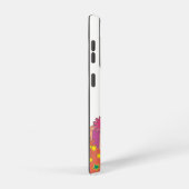 Feline Festive Cats Christmas Galaxy Case – White Samsung Galaxyケース (右側面)