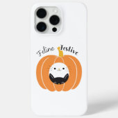Feline Festive Pumpkin Cats Phone Case Case-Mate iPhoneケース (裏面)