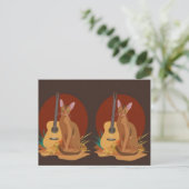 Feline Folk Music Postcard ポストカード (スタンド正面)