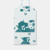 Feline Friends. Adorable Kitten Duo. ギフトタグ (正面)