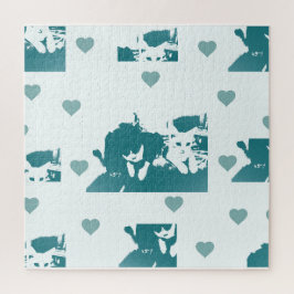 Feline Friends. Adorable Kitten Duo. ジグソーパズル