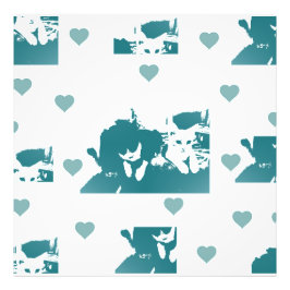 Feline Friends. Adorable Kitten Duo. フォトプリント