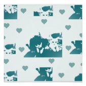 Feline Friends. Adorable Kitten Duo. ポスター (正面)