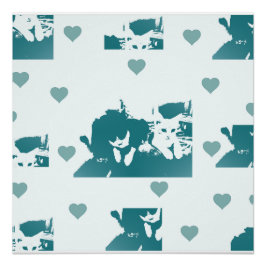 Feline Friends. Adorable Kitten Duo. ポスター