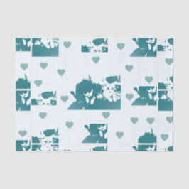 Feline Friends. Adorable Kitten Duo. 薄葉紙