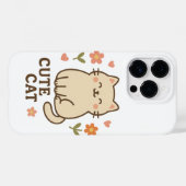 Feline in開花 Case-Mate iPhoneケース (裏面 (横))