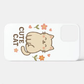 Feline in開花 Case-Mate iPhoneケース (裏面 (横))