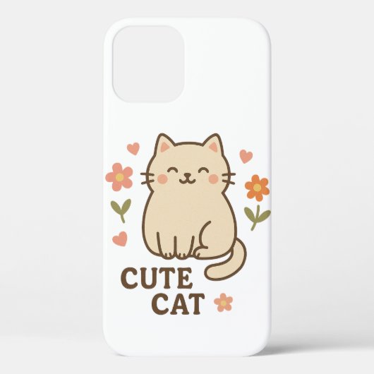 Feline in開花 Case-Mate iPhoneケース (裏面)