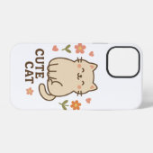 Feline in開花 iPhoneケース (裏面横)