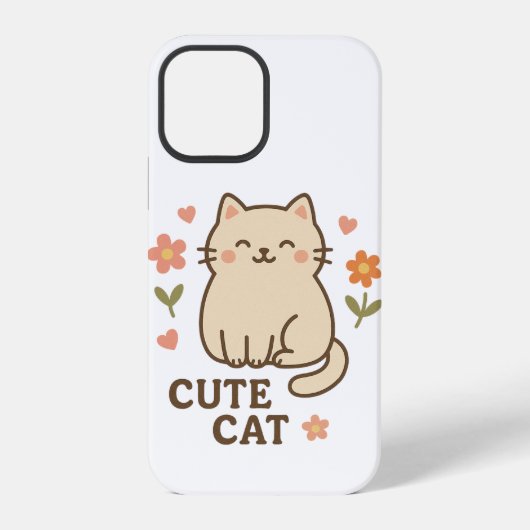 Feline in開花 iPhoneケース (裏面)