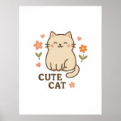 Feline in Bloom ポスター (正面)