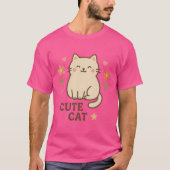 Feline in Bloom Tシャツ (正面)