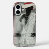 Feline persona Lady Phone Case Case-Mate iPhoneケース (裏面)