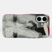 Feline persona Lady Phone Case Case-Mate iPhoneケース (裏面 (横))