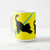 Feline Pop Art Classic Mug コーヒーマグカップ (正面左)