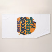 Feline Spooky Season バスタオル (バスタオル)