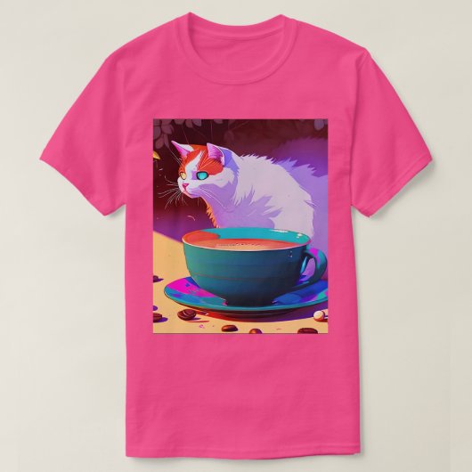 FelineFueled Art 21 Tシャツ (デザイン正面)