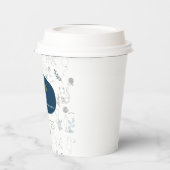 Felinetrovertの猫好き 紙コップ (左)