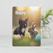 Felini & Fluffy:2人の友人の復活祭の物語 シーズンカード (スタンド正面)