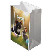 Felini & Fluffy:2人の友人の復活祭の物語 ミディアムペーパーバッグ (正面アングル)