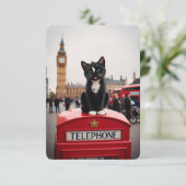 Felini on the Red Phone Booth: A London Adventure 招待状 (スタンド正面)