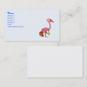 Felixのフラミンゴ 名刺 (正面/裏面)