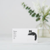 Felixタキシード猫の名刺 名刺 (スタンド正面)