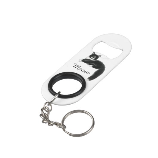 Felixタキシード猫の栓抜き キーホルダー栓抜き (裏面アングル)