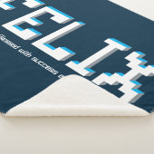 Felix男の子の名前と意味ピクセル文字ゲーマー シェルパブランケット (3/4)