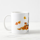 Felix: 11月のテーマのマグの子猫 コーヒーマグカップ (左)