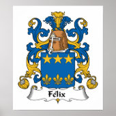 Felix Family Crest ポスター (正面)