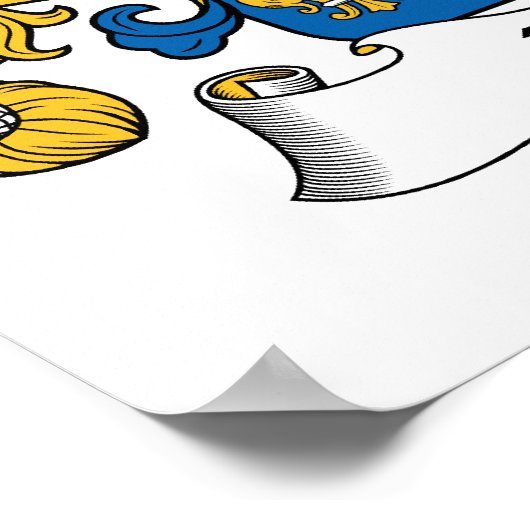 Felix Family Crest ポスター (角)