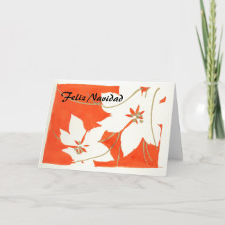 Felix Navidad - Poinsetia シーズンカード