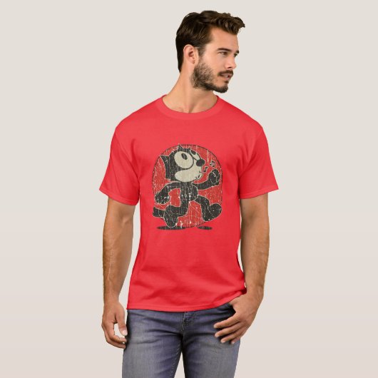 Felix The Cat Keep Walking Tシャツ (正面フル)
