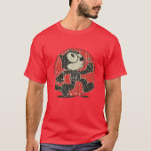 Felix The Cat Keep Walking Tシャツ (正面)