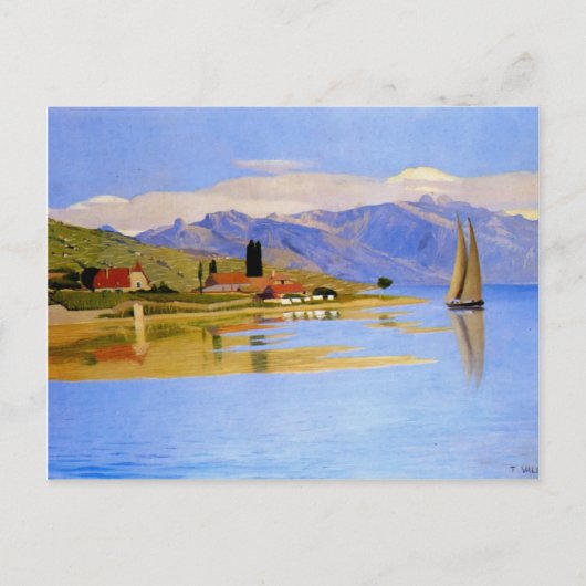 Felix Vallotton -滑車の港 ポストカード (正面)