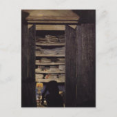 Felix Vallotton – 食器棚を検索中の女性 ポストカード (正面)