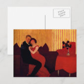 Felix Vallotton : The Lie ポストカード (正面/裏面)