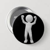 Felix Weissmanns der Sieger 2015 缶バッジ (正面&裏面)