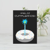 felizのcumpleanosのrosquilla 招待状 (スタンド正面)