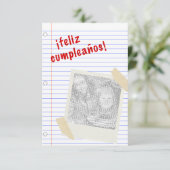 felizのcumpleanos 招待状 (スタンド正面)