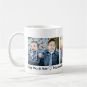 Felizのdía de Padre コーヒーマグカップ (左)