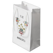 Feliz Aniversário | Happy Birthday スモールペーパーバッグ (裏面アングル)