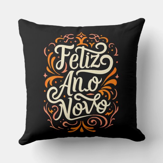 Feliz Ano Novo クッション (裏面)