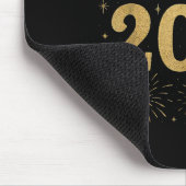 Feliz Año Nuevo 2026 Spanish New Year Gold Firewor マウスパッド (コーナー)