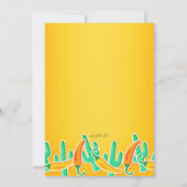 Feliz Cinco deメーヨーの招待状 招待状 (裏面)